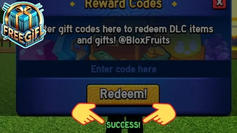 Cách Tìm và Sử Dụng Gift Code Bloxx Fruit