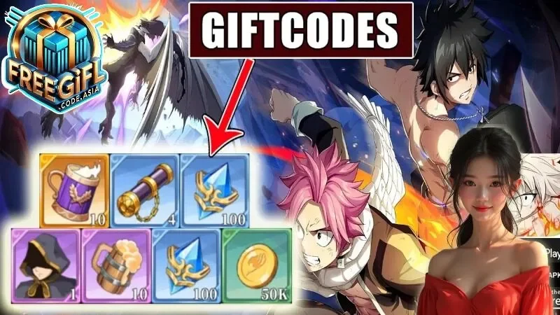 Lợi ích của việc sử dụng Gift Code Fairy Tail Fierce Fight