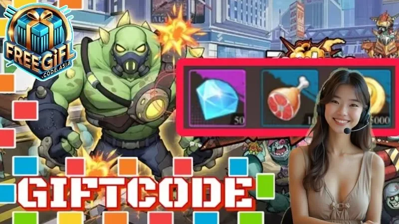 Sử dụng gift code zombie boom để nhận các đặc quyền trong game