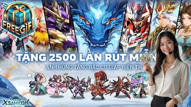 Tất Tần Tật Về Gift Code X Samkok